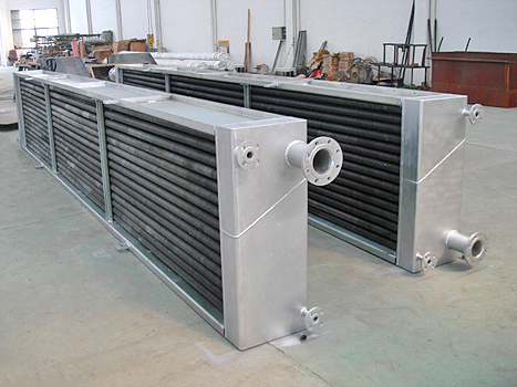 钢铝L型绕片冷却器